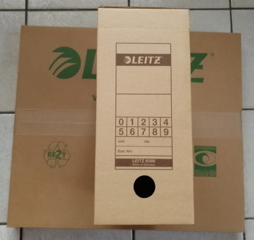 10x leitz archiv schachteln - leitz, archiv-schachteln