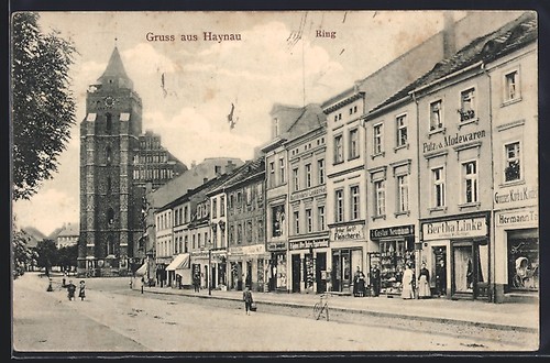 Haynau ring mit geschäften - haynau,,