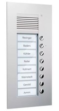 TCS Audio Außenstation PUK 8 PUK08/1-WS IP34 weiß Türlautsprecher Audio