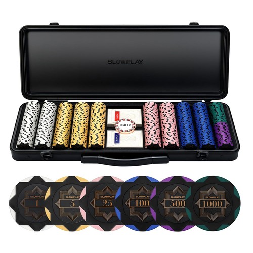 Slowplay nash pokerchip set - nash, pokerchip-set
