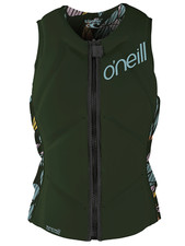 O'Neill Damen Slasher Impact Weste (dunkeloliv)