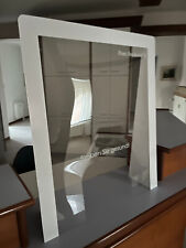 Husten- Spuckschutz, Plexiglas-Wand, Thekenaufsatz 69x83cm