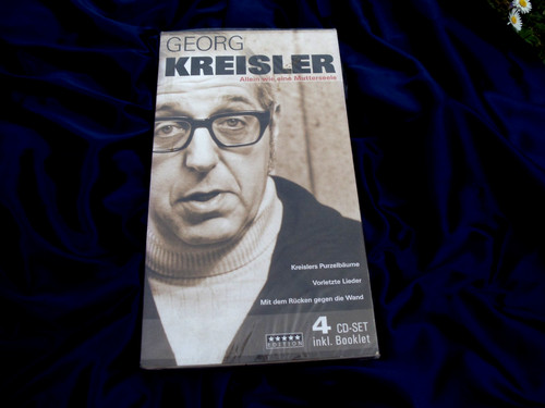 4cd set georg kreisler - ,