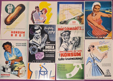 REKLAME KARTEN von DDR