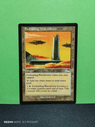 Forbidding watchtower - forbidding,
