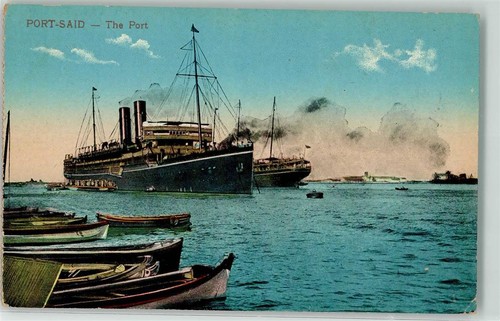 39273128 port said - said, dampfer
