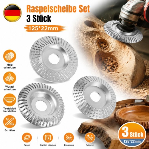 Raspelscheibe 125mm 22mm - , für