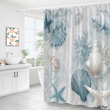 Korallen Shell Blaue Serie