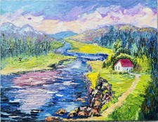 Original modernes Gemälde