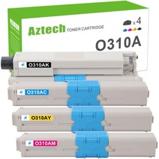 4er Set Toner XXL für OKI C