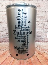 Feuertonne mit - Familie