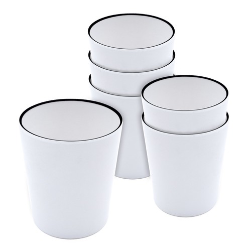 Melamin camping becher 6er set - melamin,