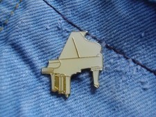 Pin Klavier Flügel Piano Bechstein Steinway & Sons Tasteninstrument  in weiß 