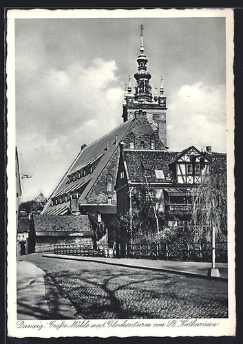 Ansichtskarte danzig grosse - ansichtskarte,