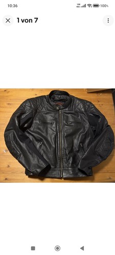 Motorradlederjacke schwarz - motorradlederjacke, gr
