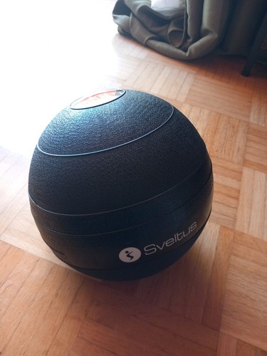 Medizinball 10kg schwarz - medizinball,