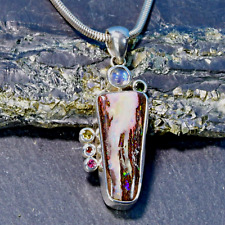 Boulder Opal Anhänger, 925er