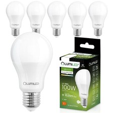 LUMILED 6x E27 LED Lampen 8W