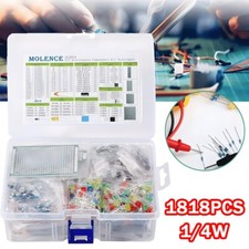 1818Tlg DIY Elektronik Bausatz Sortiment Diode Transistor Kondensator Widerstand