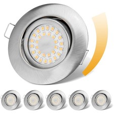 LED Einbaustrahler 6er Set