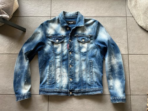 Dsquared2 jeansjacke herren - jeansjacke,