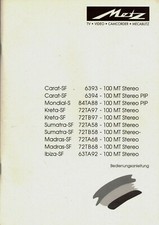 Bedienungsanleitung [pdf-Datei] # Metz # Fernseher # 10 Modelle # deutsch