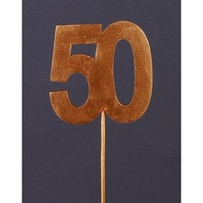 Tortenstecker Goldene Hochzeit