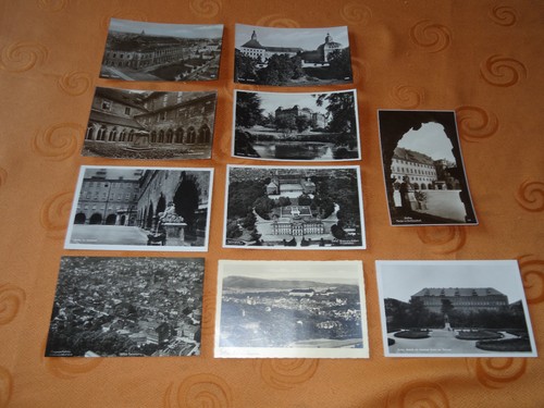 10x ansichtskarte gotha - ak,