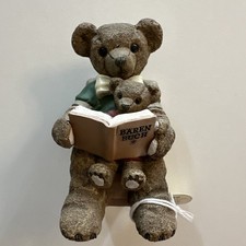 Gilde Teddybären Handwerk Buch Kind Sessel  Bären  Handarbeit gemalt Sammler 