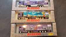 ALBEDO 3 x Renault AE 500 Magnum Werbetruck Milka NEU/OVP 1/87