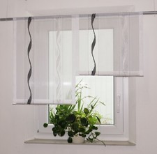 Scheibengardine 2 Teile Bistro