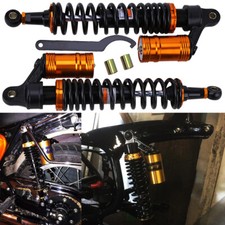 Black 15.75" 400mm Air Shocks