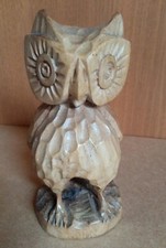 Holzfigur - Eule -