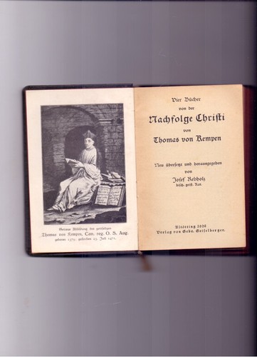 Die nachfolge christi - die,