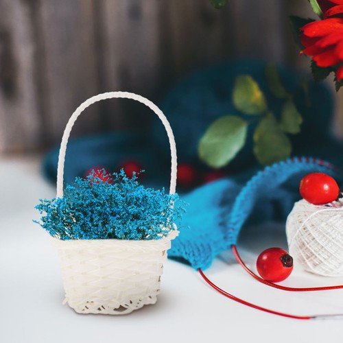 Blumenkorb aus rattan körbe - rattan,