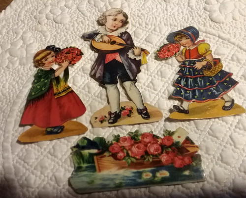 Alte oblaten glanzbilder - alte,