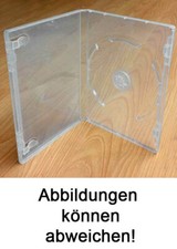 DVD Leerhüllen, transparent mit Cover - 1 2 4 5 10 15 20 25 30 40 50 Stück