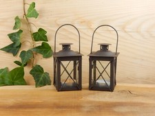 2er SET Laterne Windlicht Deko