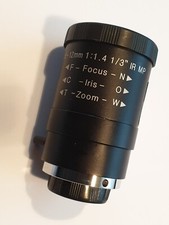 Objektiv, MP-Varioobjektiv, F1,4 Vario 2,8-12 mm, MAN/IR