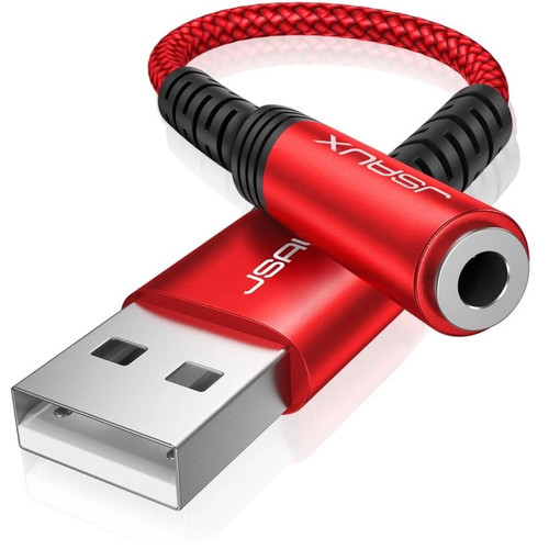 Usb 5mm jack - 3.5mm, aux