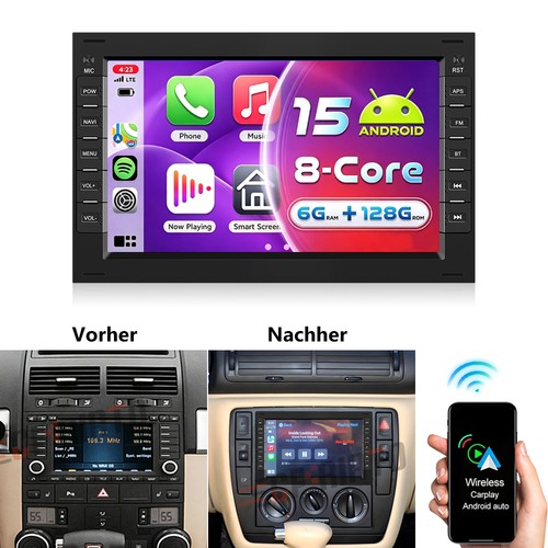 Carplay android autoradio - 15,