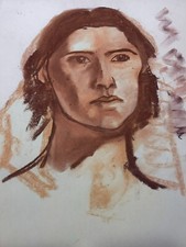 GROSSE KREIDEZEICHNUNG