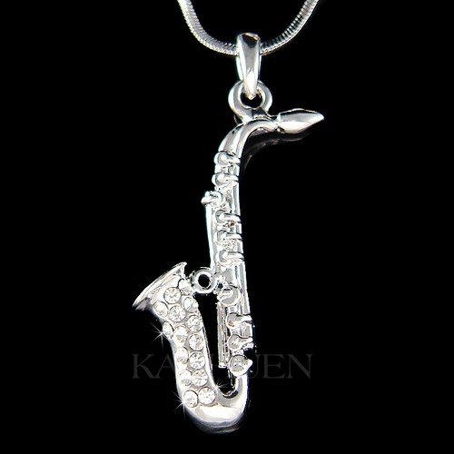 Saxophon mit swarovski - saxophon,