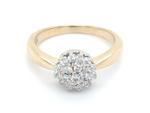 Ring 585 weißgold - in, 585/-weißgold