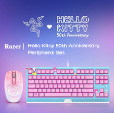 Razer x Sanrio Hello Kitty Blackwidow TKL Mechanische Tastatur + Maus-Set