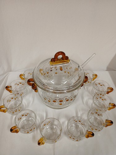 Schönes glas bowle - schönes, glas-bowle-service