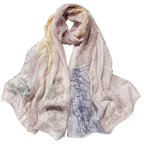 Chiffon stola seidenschal - chiffon,
