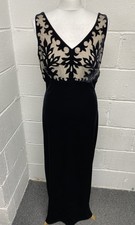 Gina Bacconi schwarz Samt