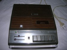 funktionierender Saba CR 325 Kassettenrecorder für Batterie + Netz 1970er Kult