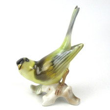 Hutschenreuther Porzellan Figur KANARIENVOGEL Karl Tutter Entwurf Handbemalt